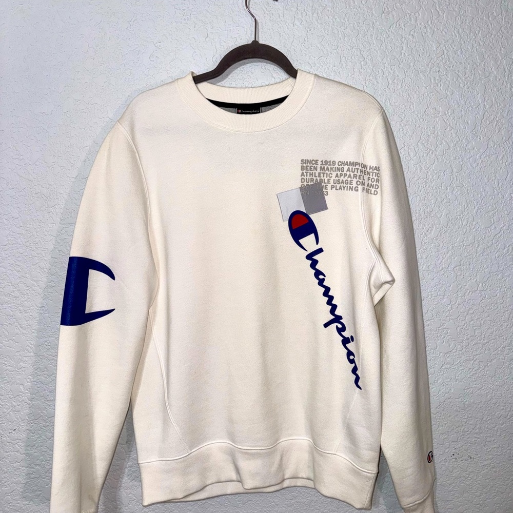 Champion Crewneck Sweatshirt It Takes A Little More To Make A Champion